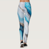 Blue River Marble Leggings (Achterkant)