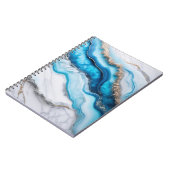 Blue River Marble Notitieboek (Linkerzijde)