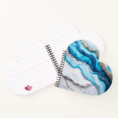 Blue River Marble Notitieboek (Binnen)
