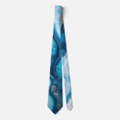 Blue River Marble Stropdas (Voorkant)
