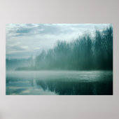 Blue River Mist Poster (Voorkant)