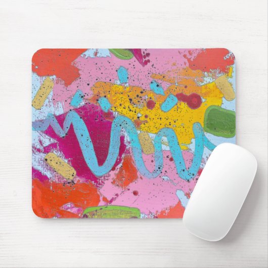 Blue River Mousepad Muismat (Met muis)