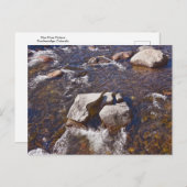 Blue River Pattern, Breckenridge Briefkaart (Voorkant / Achterkant)