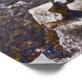 Blue River Pattern, Breckenridge Poster (Hoek)