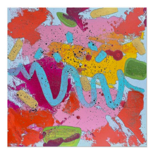 Blue River Perfect Poster (Voorkant)