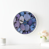 Blue River Rock Gepersonaliseerd fotoklok Grote Klok (Huis)