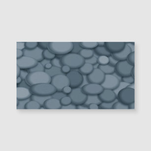 Blue River Rock Pebbles Art