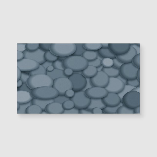 Blue River Rock Pebbles Art (Voorkant)