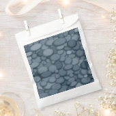 Blue River Rock Pebbles Art Bedankzakje (Geknipt)
