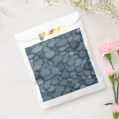 Blue River Rock Pebbles Art Bedankzakje (Gezegeld)