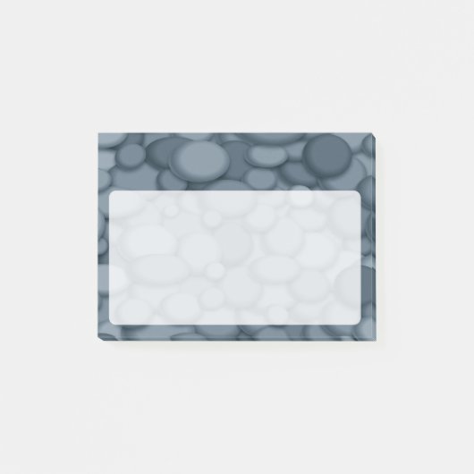 Blue River Rock Pebbles Art Post-it® Notes (Voorkant)