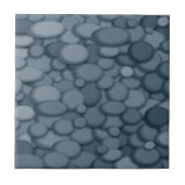 Blue River Rock Pebbles Art Tegeltje (Voorkant)