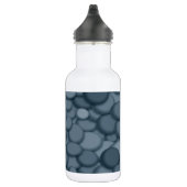 Blue River Rock Pebbles Art Waterfles (Rechts)