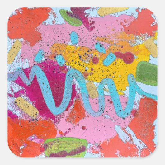 Blue River Stickers (Voorkant)