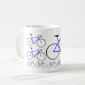 Blue Road Bike Koffiemok (Voorkant links)