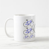 Blue Road Bike Koffiemok (Links)