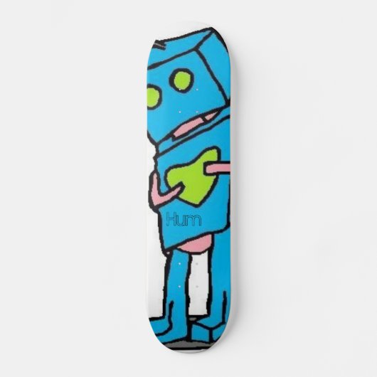 Blue Robo Board Skateboard (Voorkant)