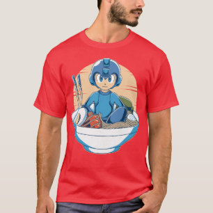 Blue Robot Ramen T-shirt