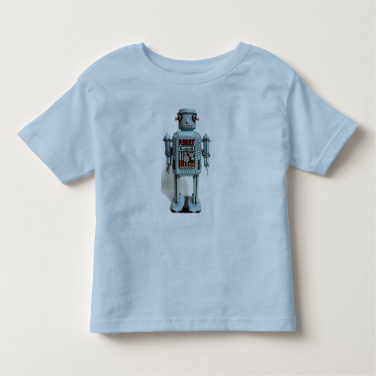 Blue Robot - Todler T - Kinder Shirts (Voorkant)