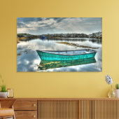 Blue Rocks Nova Scotia Canvas Afdruk (Insitu (Woonkamer))