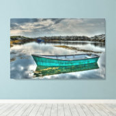 Blue Rocks Nova Scotia Canvas Afdruk (Insitu (Houten vloer))