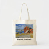 Blue Rocks, Nova Scotia I Tote Bag (Voorkant)