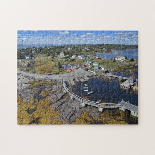 Blue Rocks Nova Scotia. Legpuzzel (Horizontaal)