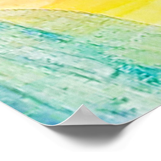 Blue Rocks - Poster (Hoek)