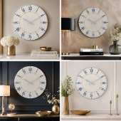 Blue Roman Elegant Classic Grote Klok