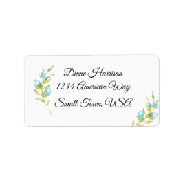 Blue Roos Buds Wedding Etiket