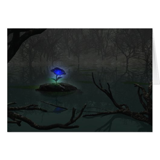 Blue Roos Card (Voorkant Horizontaal)