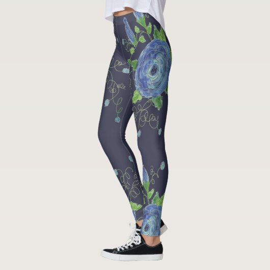 Blue Roos Designer Leggings (Links)