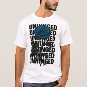 Blue roos designer t-shirt