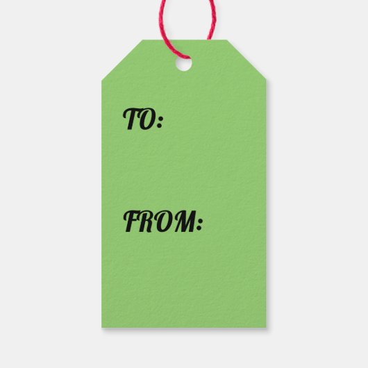 BLUE ROOS Gift Label Cadeaulabel (Achterkant)