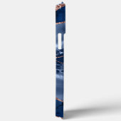 Blue roos gold agate marmer name script Case-Mate iPhone case (Achterkant / Rechts)