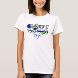Blue Roos POLICE WIFE T-shirt