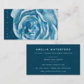 Blue Roos Sparkle US Visitekaartje (Voorkant / Achterkant)
