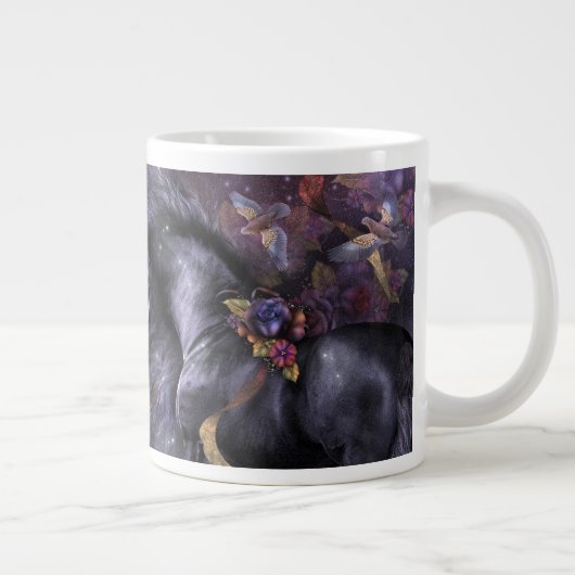 Blue Roos Unicorn Jumbo Specialty Mok (Rechts)