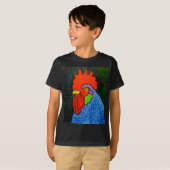 Blue Rooster 14 T-shirt (Voorkant volledig)