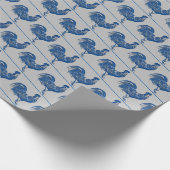 Blue Rooster, Delft Kijk, Cadeaupapier (Hoek)