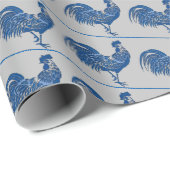 Blue Rooster, Delft Kijk, Cadeaupapier (Rol Hoek)