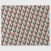 Blue Rooster, Delft Kijk, Cadeaupapier (Vlak)