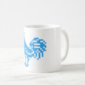 Blue Rooster Koffiemok (Voorkant rechts)