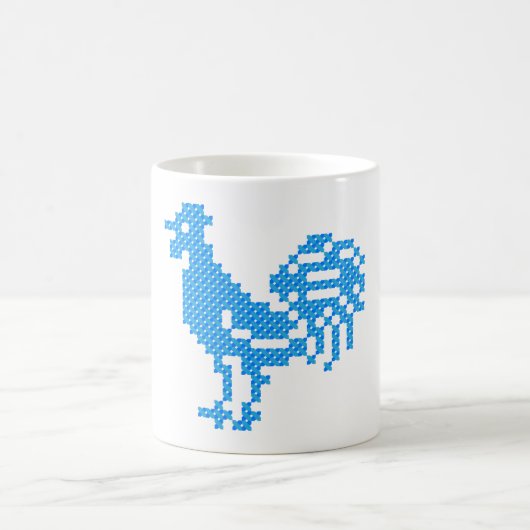 Blue Rooster Koffiemok (Center)