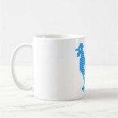 Blue Rooster Koffiemok (Links)