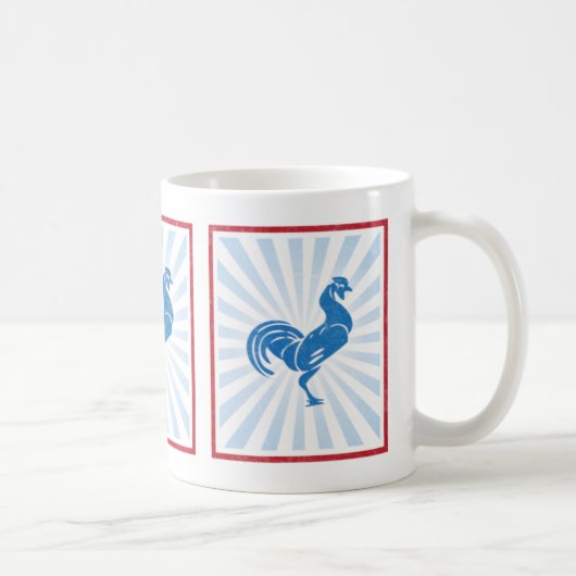 Blue Rooster Koffiemok (Rechts)