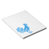 Blue Rooster Notitieblok (Schuin)