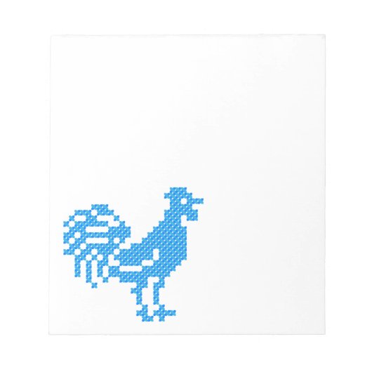 Blue Rooster Notitieblok (Voorkant)