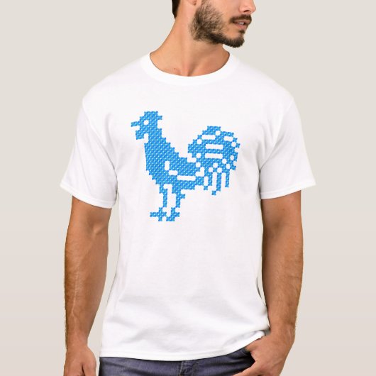 Blue Rooster T-shirt (Voorkant)