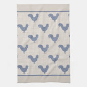 Blue Rooster Theedoek (Verticaal)